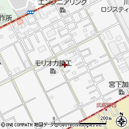 埼玉県川越市下赤坂637周辺の地図