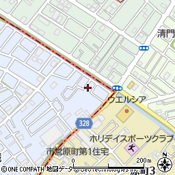 埼玉県川口市安行吉蔵3周辺の地図