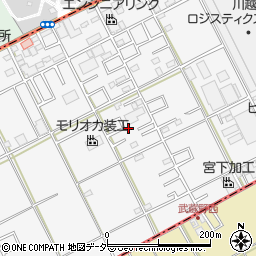 埼玉県川越市下赤坂637-31周辺の地図