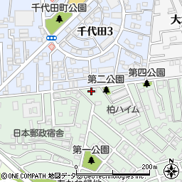 千葉県柏市あかね町8-8周辺の地図