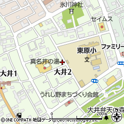 埼玉県ふじみ野市大井2丁目19-19周辺の地図