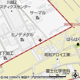 埼玉県川越市下赤坂561周辺の地図