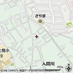 埼玉県狭山市入間川1466-2周辺の地図