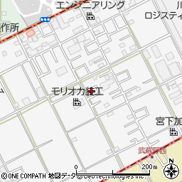 埼玉県川越市下赤坂637-35周辺の地図