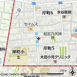 田島クリニック周辺の地図