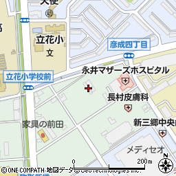 埼玉県三郷市上彦名579周辺の地図