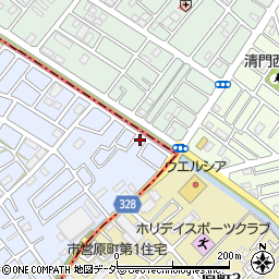 埼玉県川口市安行吉蔵3-6周辺の地図