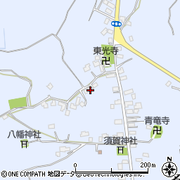 千葉県成田市名古屋623周辺の地図