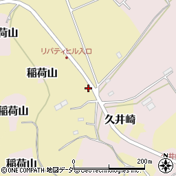 千葉県成田市久井崎152周辺の地図