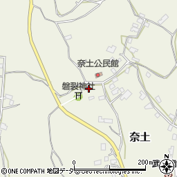 千葉県成田市奈土199周辺の地図