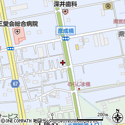 宇田川コーポＡ棟周辺の地図
