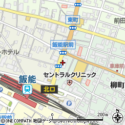 埼玉りそな銀行飯能支店 ＡＴＭ周辺の地図