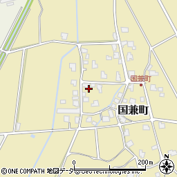 福井県越前市国兼町周辺の地図