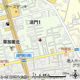 小松荘周辺の地図