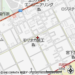 埼玉県川越市下赤坂637-11周辺の地図