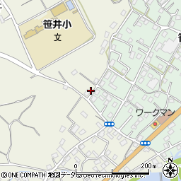 埼玉県狭山市笹井1761周辺の地図