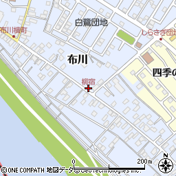 柳宿周辺の地図