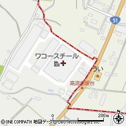 千葉県成田市所1072-1周辺の地図