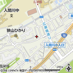 埼玉県狭山市鵜ノ木7-2周辺の地図