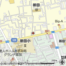 中野荘周辺の地図