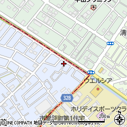 埼玉県川口市安行吉蔵4-4周辺の地図