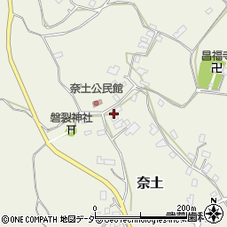 千葉県成田市奈土681周辺の地図