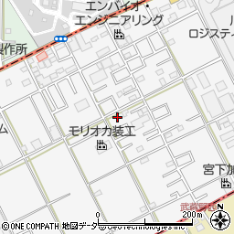 埼玉県川越市下赤坂637-13周辺の地図