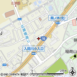 埼玉県狭山市鵜ノ木2-36周辺の地図