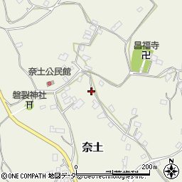 千葉県成田市奈土673周辺の地図
