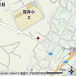 埼玉県狭山市笹井1759周辺の地図