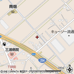 埼玉県富士見市下南畑3209周辺の地図