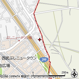埼玉県入間市新光306-391周辺の地図