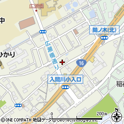 埼玉県狭山市鵜ノ木3-9周辺の地図