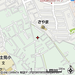 埼玉県狭山市入間川1466-6周辺の地図