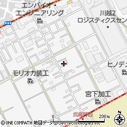 埼玉県川越市下赤坂627周辺の地図