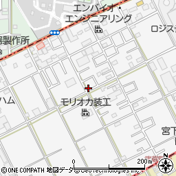 埼玉県川越市下赤坂638-24周辺の地図