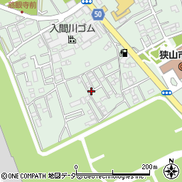 赤沢測量設計株式会社　狭山支店周辺の地図