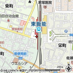 ファミリーマート東飯能駅西口店周辺の地図