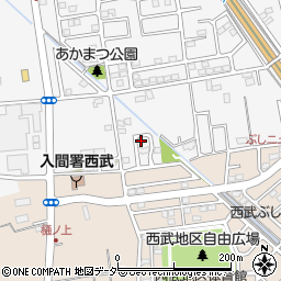 埼玉県入間市新光243-16周辺の地図
