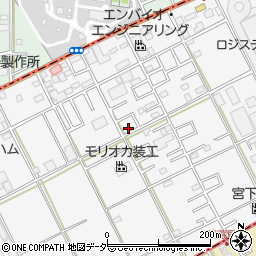 埼玉県川越市下赤坂638-25周辺の地図