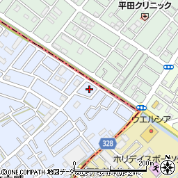 埼玉県川口市安行吉蔵5-19周辺の地図