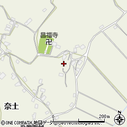 千葉県成田市奈土594周辺の地図