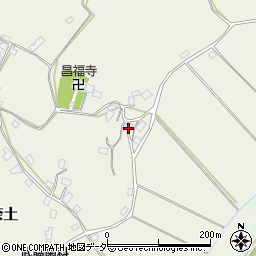 千葉県成田市奈土596周辺の地図