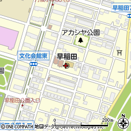 埼玉県三郷市早稲田3丁目18周辺の地図