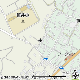 埼玉県狭山市笹井1754周辺の地図
