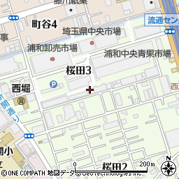 埼玉りそな銀行浦和流通センター ＡＴＭ周辺の地図