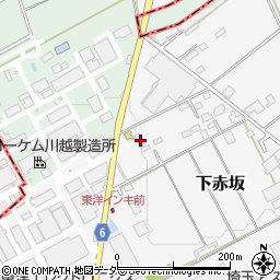 埼玉県川越市下赤坂1805-28周辺の地図