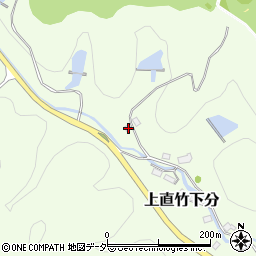 埼玉県飯能市上直竹下分712周辺の地図