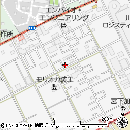 埼玉県川越市下赤坂638-16周辺の地図