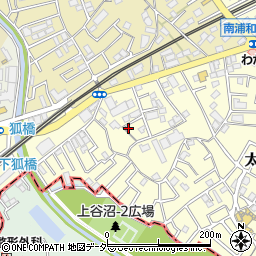 埼玉県さいたま市南区太田窪2064-2周辺の地図